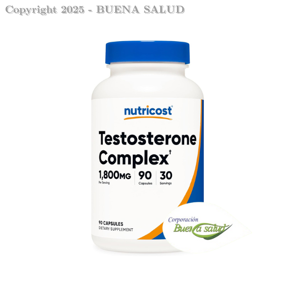 NUT810139572497TESCO90cap - NUTRICOST TESTOSTERONE COMPLEX 1800 MG ...